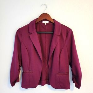 Maroon Candie's Blazer